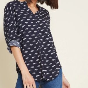 Modcloth Safari As I Can See Top